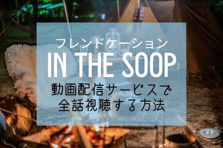 IN THE SOOP　動画配信