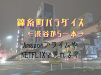 『錦糸町パラダイス』NETFLIXやAmazonプライムどこで見れる？